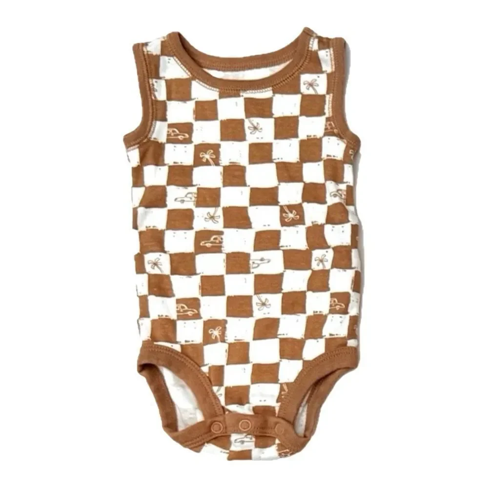 Carter’s Sleeveless Beach Onesies (Set of 4)